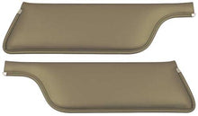 1967-68 Mustang Convertible Padded Sun Visors - Nugget Gold
