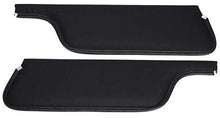 1969-70 Mustang Coupe / Fastback Padded Sun Visors - Black