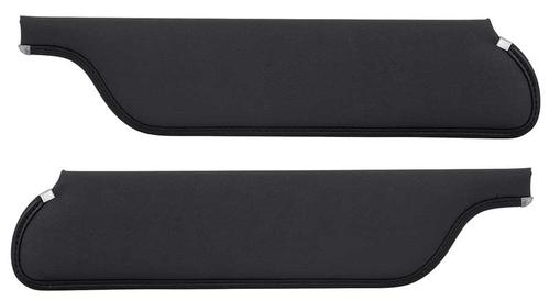 1964-66 Mustang Coupe / Fastback Padded Sun Visors - Black