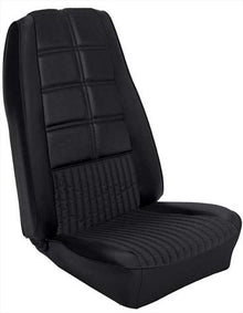 1970 Mustang Convertible with Front Buckets Reproduction Deluxe Full Set Upholstery - Black