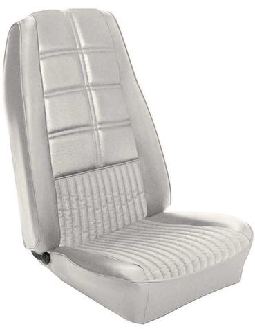1970 Mustang Convertible with Front Buckets Reproduction Deluxe Full Set Upholstery - White