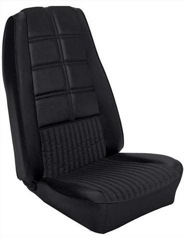 1970 Mustang Sports Roof with Front Buckets Reproduction Deluxe Full Set Upholstery - Black