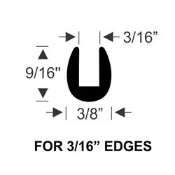 Glue On Edge Seal - Hatch Seals