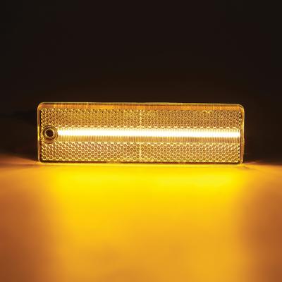 1998-02 Pontiac Firebird; Side Marker Lamp Set; Front & Rear; Clear Lens; Red & Amber LEDs; 4 Pieces