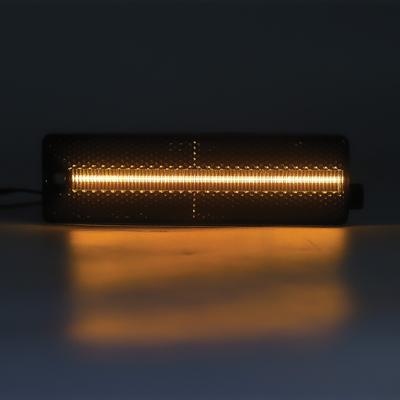 1998-02 Pontiac Firebird; Side Marker Lamp Set; Front; Smoked Lens; Amber LEDs; Pair