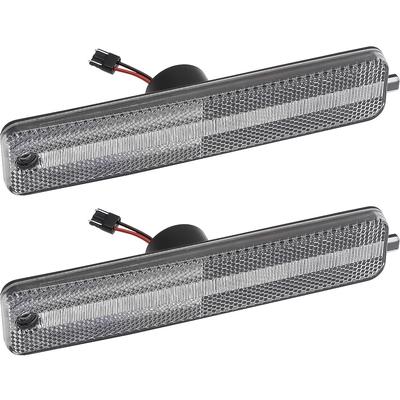 1998-02 Pontiac Firebird; Side Marker Lamp Set; Rear; Clear Lens; Red LEDs; Pair