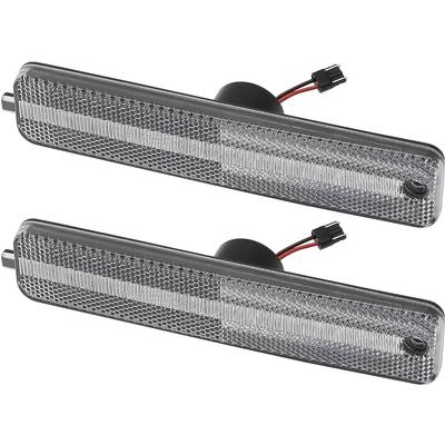 1998-02 Pontiac Firebird; Side Marker Lamp Set; Rear; Clear Lens; Red LEDs; Pair