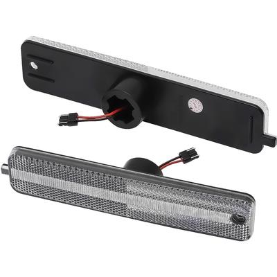 1998-02 Pontiac Firebird; Side Marker Lamp Set; Rear; Clear Lens; Red LEDs; Pair