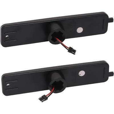 1998-02 Pontiac Firebird; Side Marker Lamp Set; Rear; Smoked Lens; Red LEDs; Pair