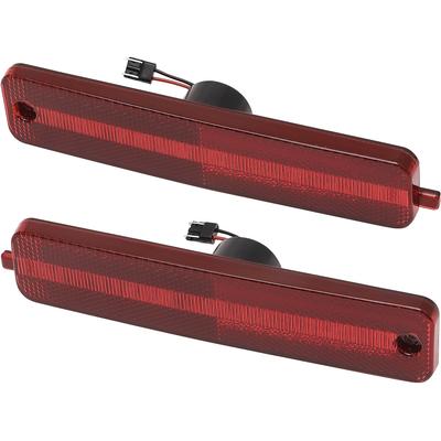 1998-02 Pontiac Firebird; Side Marker Lamp Set; Rear; Red Lens; Red LEDs; Pair