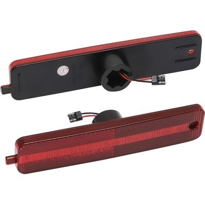 1998-02 Pontiac Firebird; Side Marker Lamp Set; Rear; Red Lens; Red LEDs; Pair
