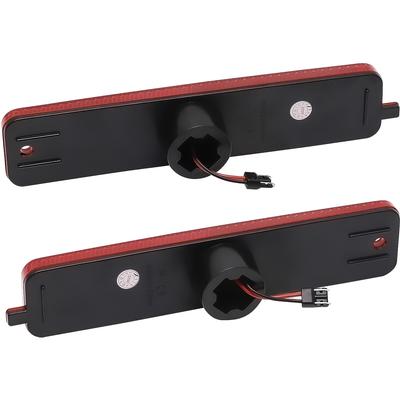 1998-02 Pontiac Firebird; Side Marker Lamp Set; Rear; Red Lens; Red LEDs; Pair