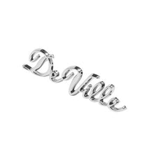 Trim Parts 1965-1970 Cadillac DeVille Rear Quarter "DeVille" Emblem W/Fasteners, Pair - (7100)