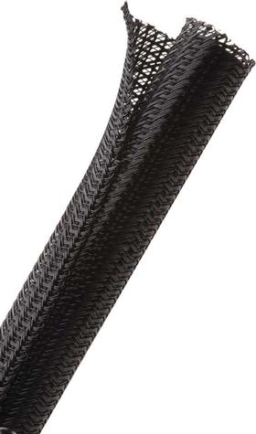 1" x 8' Flexible Semi-Rigid Wrappable Split Braided Tube