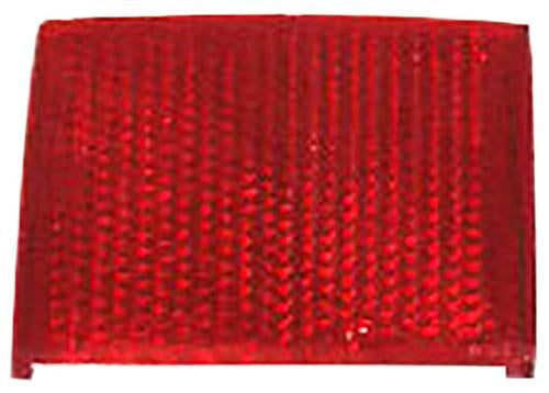 1971 Dodge Challenger; Tail Light Lens Outer Reflector; Red; RH