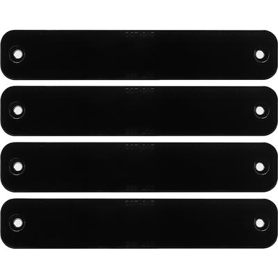 1973-79 Ford F-100, F-150, F-250; 1978-79 Bronco; Side Marker Lamp Set; Front & Rear; Smoked Lens; Amber/Red: LED