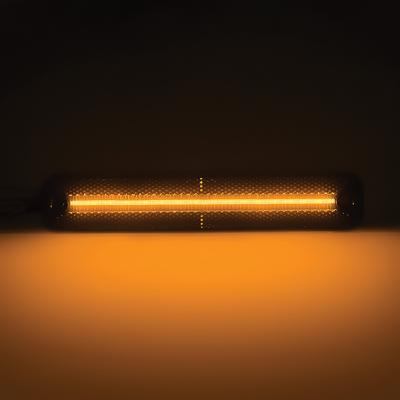 1973-79 Ford F-100, F-150, F-250; 1978-79 Bronco; Side Marker Lamp Set; Front & Rear; Smoked Lens; Amber/Red: LED