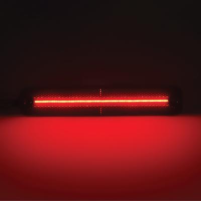 1973-79 Ford F-100, F-150, F-250; 1978-79 Bronco; Side Marker Lamp Set; Front & Rear; Smoked Lens; Amber/Red: LED