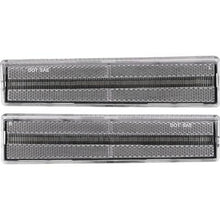 1980-86 Ford F-100, F-150, F-250, F-350, Bronco; Front Side Marker Lamp; Clear Lens; Amber LED; Pair;