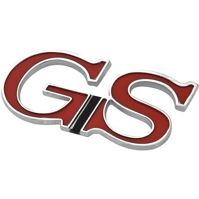7334277 - 1967-69 Buick Gran Sport, GS 350, GS400; Sail Panel, Quarter Panel, Trunk Emblem; GS Script