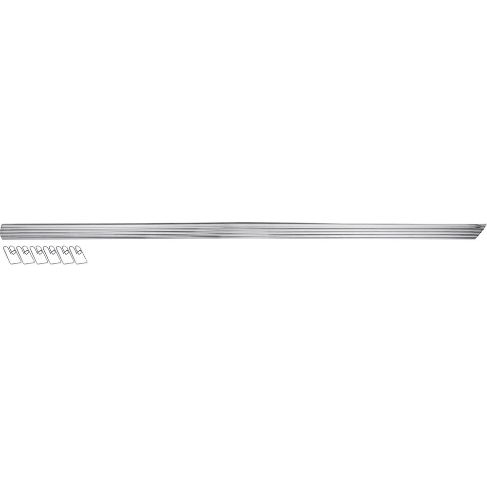 748558 - 1962 Chevrolet Impala; Rocker Panel Molding; with Mounting Clips; RH Passenger Side