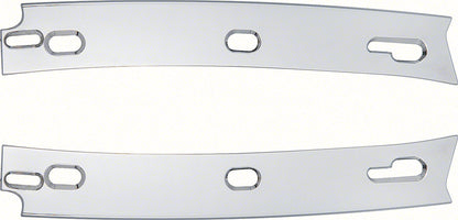 748567 - 1970-81 Camaro, Firebird; Rear Roof Rail Window Trim Moldings; Pair;