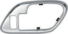 1995-2002 Chevy, GMC Pickup, SUV: Inner Door Handle Bezel; with Power Door Locks; Chrome; RH Passenger Door