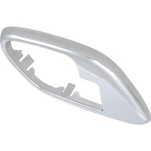 1995-2002 Chevy, GMC Pickup, SUV: Inner Door Handle Bezel; with Manual Door Locks; Chrome; LH Driver Door