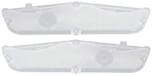 1962 Impala, Bel Air, Biscayne; Park Light Lens; Clear; RH & LH; Pair