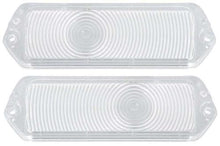 1963 Impala, Bel Air, Biscayne; Park Lamp Lenses; Clear; RH & LH; Pair