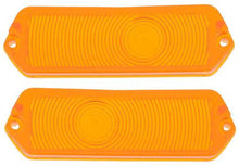 1963 Impala, Bel Air, Biacayne; Park Lamp Lenses; Amber; LH & RH; Sold As A Pair;