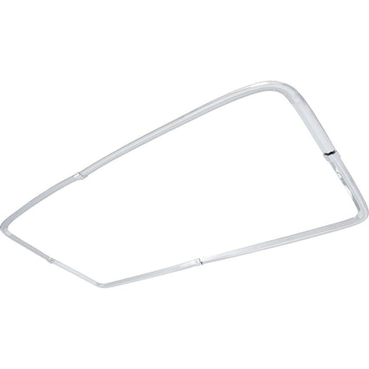 748845 - 1967-1972 Chevy, GMC Pickup Truck; Interior Headliner Trim Molding Set; Chrome; 4 Piece Set