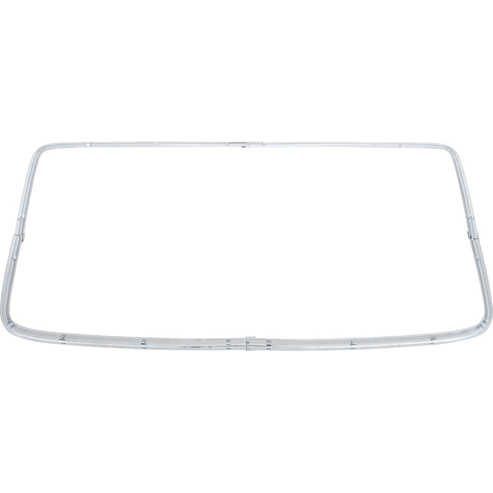 748845 - 1967-1972 Chevy, GMC Pickup Truck; Interior Headliner Trim Molding Set; Chrome; 4 Piece Set