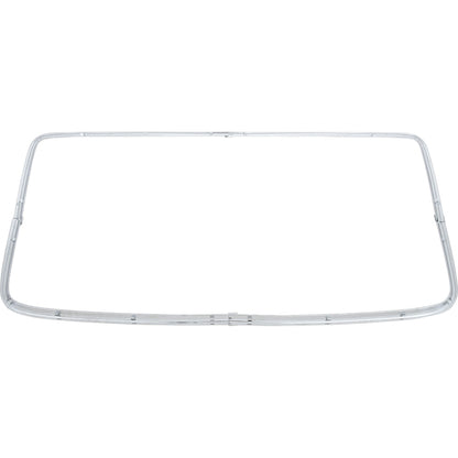 748845 - 1967-1972 Chevy, GMC Pickup Truck; Interior Headliner Trim Molding Set; Chrome; 4 Piece Set