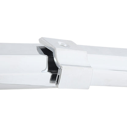 748845 - 1967-1972 Chevy, GMC Pickup Truck; Interior Headliner Trim Molding Set; Chrome; 4 Piece Set