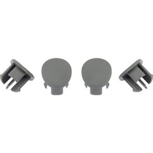 1987-93 Ford Mustang; Arm Rest Plug Set; Gray; LH and RH