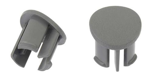 1987-93 Ford Mustang; Arm Rest Plugs; LH; Gray