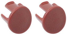 1987-93 Mustang Arm Rest Plugs - Red -  LH - (pair)