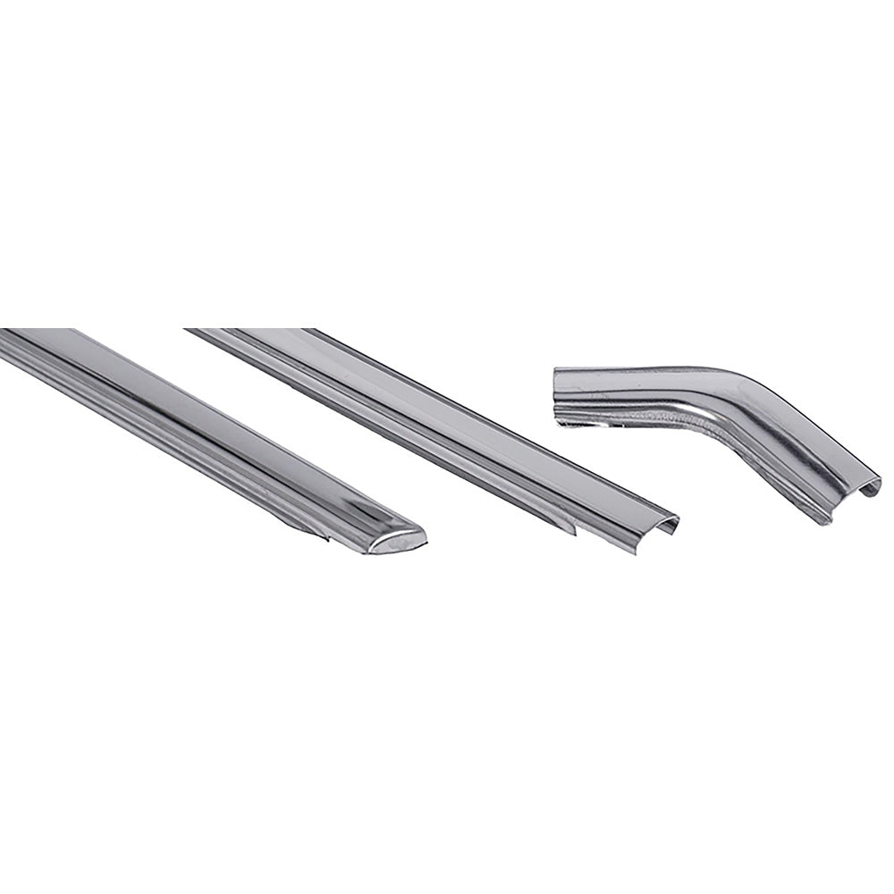 7722310K - 1968-72 El Camino, 1971-72 Sprint; Roof Drip Molding Set; LH and RH; 6 Piece