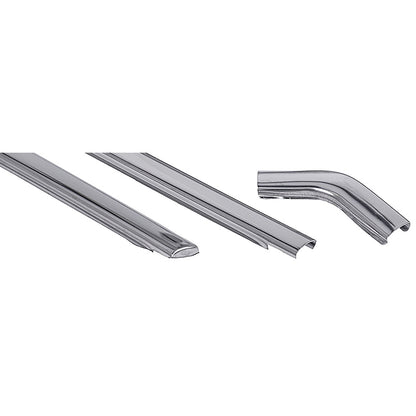 7722310K - 1968-72 El Camino, 1971-72 Sprint; Roof Drip Molding Set; LH and RH; 6 Piece