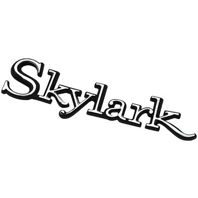 7737697 - 1968-70 Buick Skylark; Trunk Lid Emblem; Skylark Nameplate Script