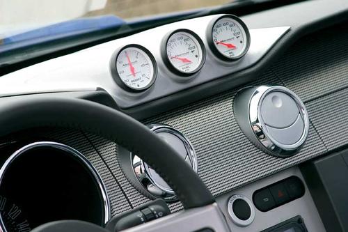 2005-09 Ford Mustang; 3-Hole Dash Gauge Pod