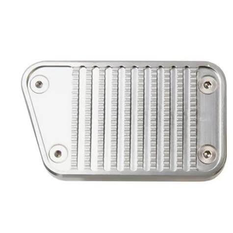 1965-68 Mustang; Clutch Pedal Cover; Billet Aluminum