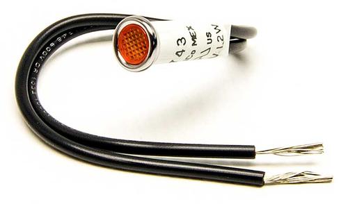 5/16" Amber Indicator Light