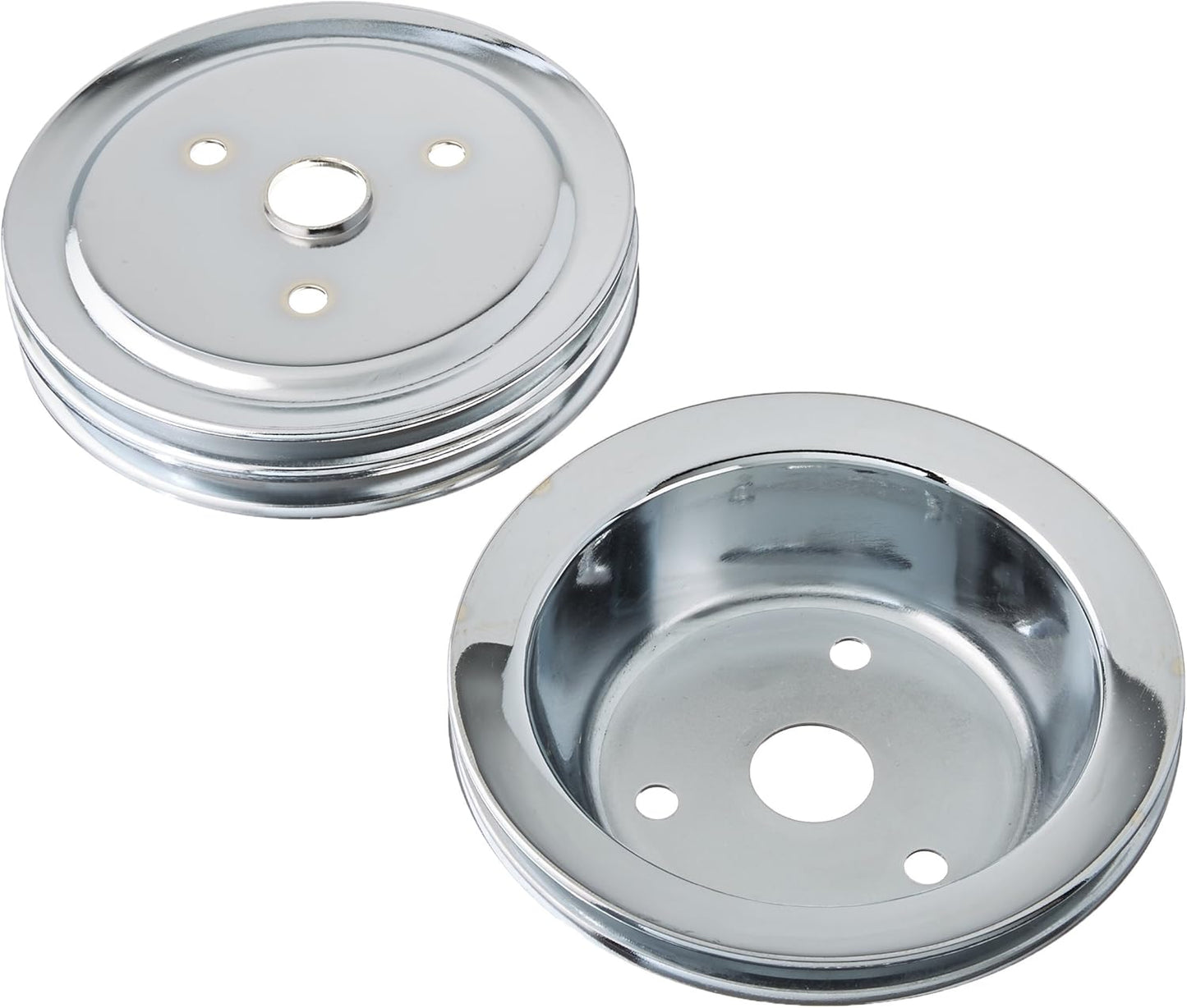 SWP Triple Groove Crank Pulley for Small Block Chevy