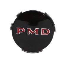 Trim Parts Pontiac Wheel Cover 2 7/16” Diameter W/Black Background "PMD" Emblem, Each - (8200)