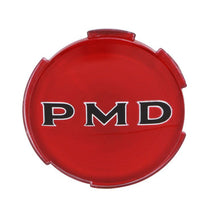 Trim Parts Pontiac Wheel Cover 2 3/4” Diameter W/Red Background "PMD" Emblem, Each - (8203)