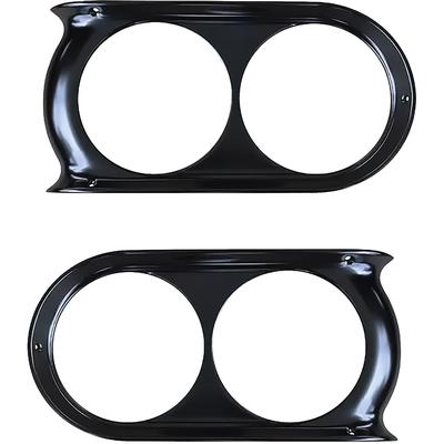 1960-66 GMC Truck, Suburban; Bezel; Headlamp; Paint To Match; Pair