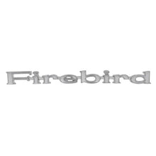 Trim Parts 1969 Pontiac Firebird Front Fender “Firebird” Emblem W/Fasteners, Pair - (8507)