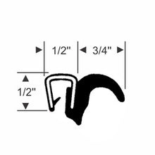 Side Lip Push-On Weatherstrip